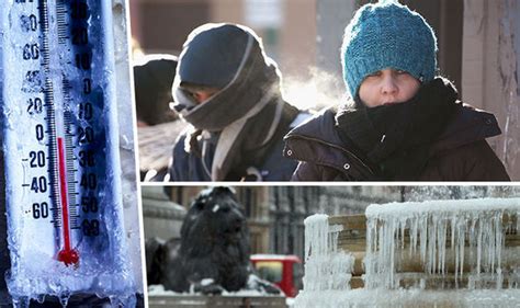 UK weather: Freezing Britain set for COLDEST weekend of the year ...