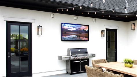 Complete Your Backyard with an Outdoor TV Installation - Blog