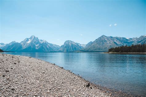 Jackson Lake Grand Teton national park Red Around the World