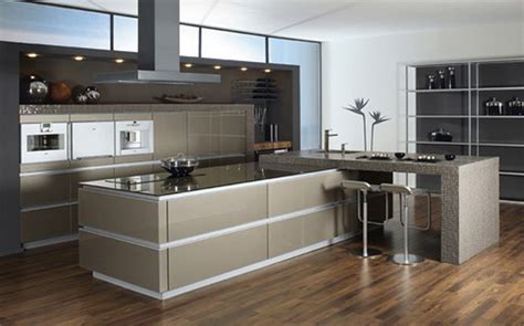 kitchen furniture l shaped gray kitchen island with black laminated counter top and dining tab ...