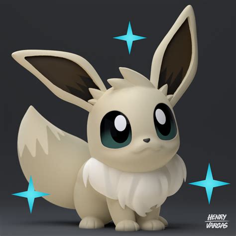 [OC] I Made a Shiny Eevee : r/pokemon