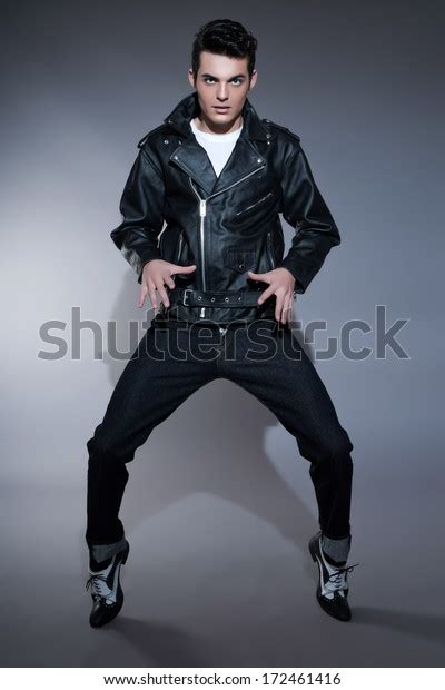 Retro Rock Roll 50s Fashion Man Stock Photo 172461416 | Shutterstock