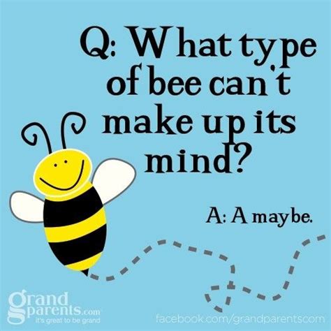 What type of bee can't make up it's mind? A Maybe! Do you have a stinging insect problem around ...