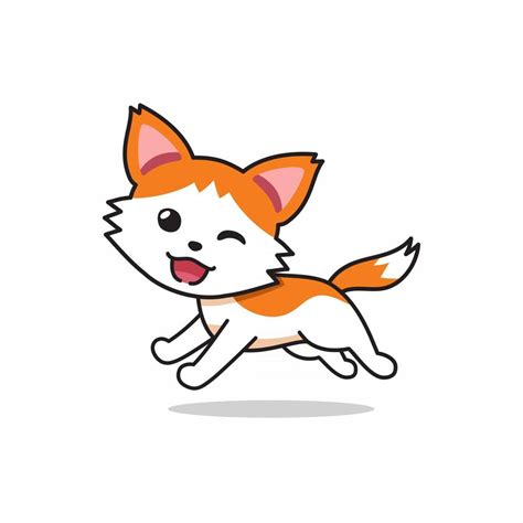 Vector cartoon character cat running 2921303 Vector Art at Vecteezy