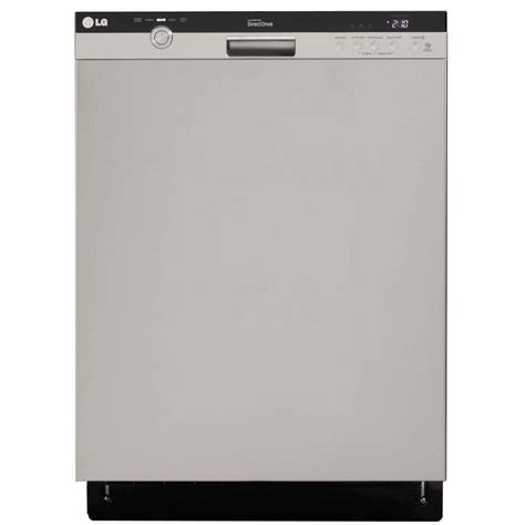 LG Electronics Dishwashers Front Control Dishwasher in Stainless Steel ...