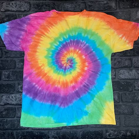 Adult Rainbow Swirl Tie Dye Unisex T-shirt | Etsy