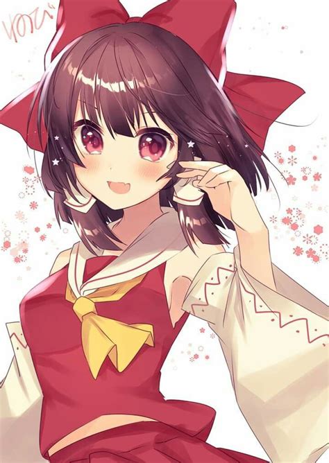 Reimu Hakurei | Touhou | Touhou anime, Kawaii anime, Anime