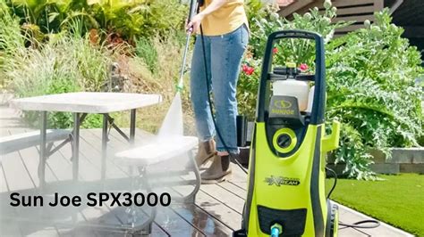 Sun Joe SPX3000 Electric Pressure Washer Review