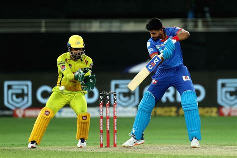 File Photo: Shreyas Iyer captain of Delhi Capitals batting during match ...