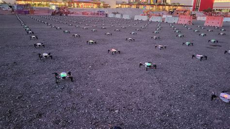 Phoenix Drone Shows – 100s of Amazing Professional Drones in the Sky at Night - Sky Elements
