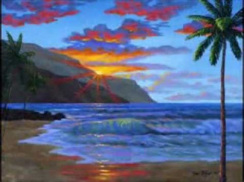 Hawaiian Sunset Painting at PaintingValley.com | Explore collection of Hawaiian Sunset Painting