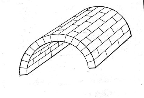 Diagram of a barrel vault (White House History 29) - White House ...