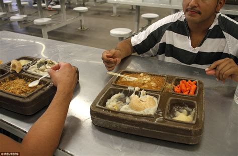 Christmas on the inside: America's worst prison food | Daily Mail Online