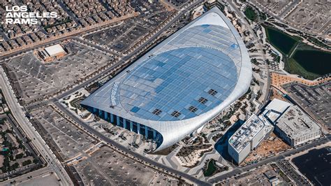 PHOTOS: August aerial shots of SoFi Stadium