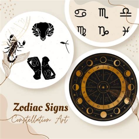 Zodiac Signs Constellation Art – MasterBundles