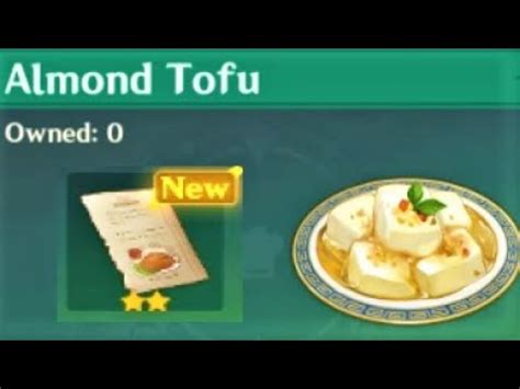 Almond Tofu Adventure Quest in GENSHIN IMPACT - YouTube