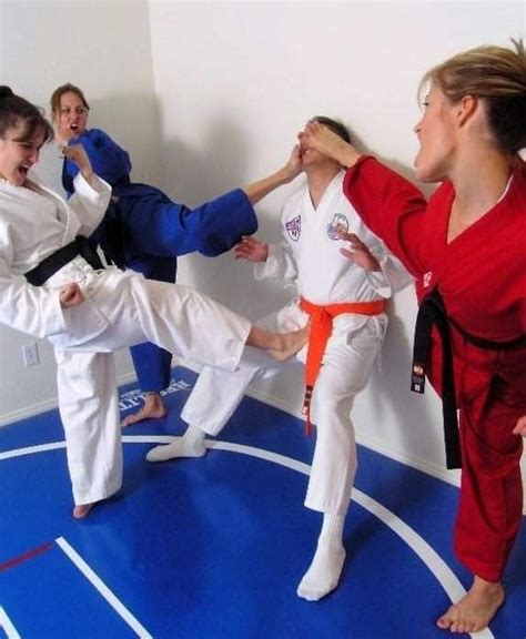 Women Practicing Martial Arts | Karate, Self-Defense