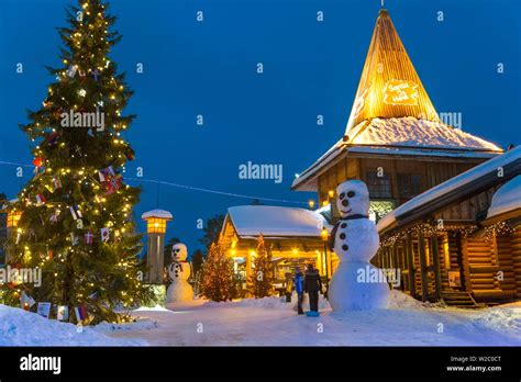 Santa Claus Village Finland Stock Photos & Santa Claus Village Finland ...