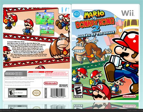 Viewing full size Mario vs Donkey Kong 2 : March of the Minis box cover