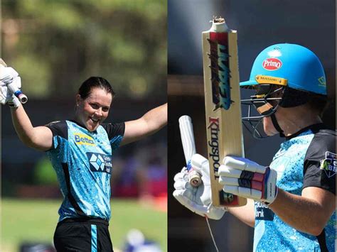 WATCH: Grace Harris hits six down the ground with a broken bat in WBBL ...