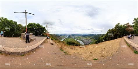 360° view of Calmont - Gipfelkreuz - Alamy