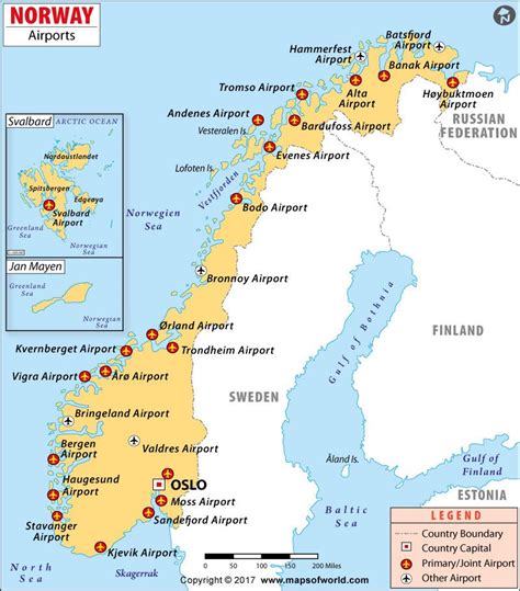 Map Of Norway Showing Airports | Hot Sex Picture