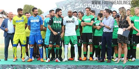 Sassuolo Calcio 18-19 Home, Away & Third Kits Revealed - Footy Headlines