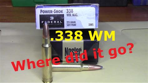 338 Winchester Magnum, where did it go? - YouTube