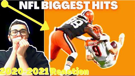 American Football Biggest Hits Reaction - YouTube