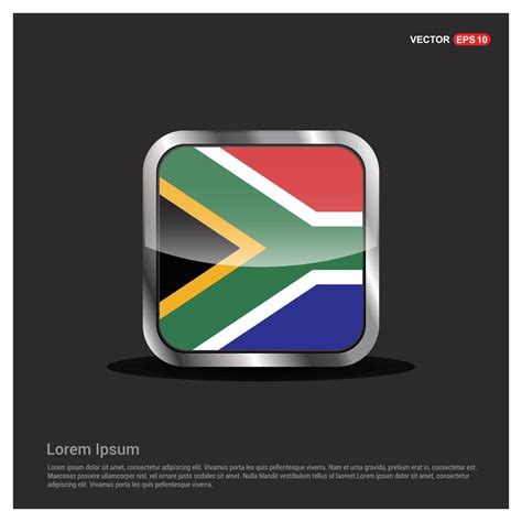 South Africa flag design vector 13372861 Vector Art at Vecteezy