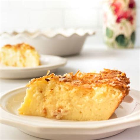 Coconut Custard Pie - CopyKat Recipes