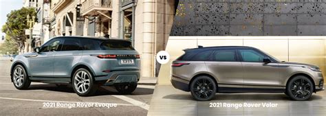 2021 Range Rover Evoque vs. Velar | SUV Price, Dimensions, Features, MPG