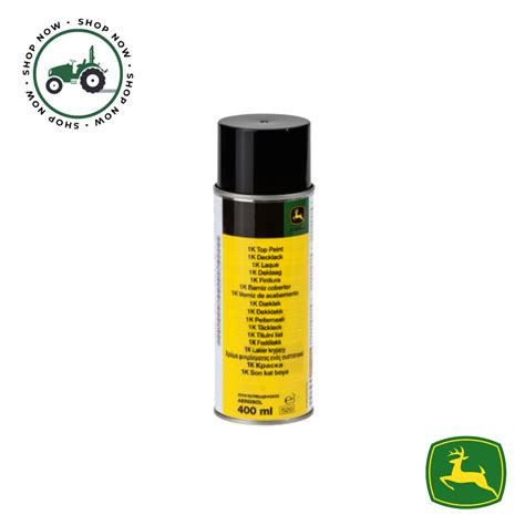 John Deere Black Spray Paint - 400ml