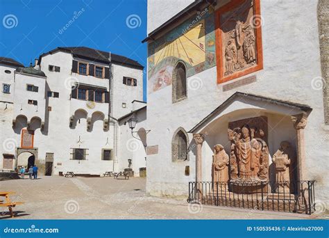 Inside The Hohensalzburg Fortress, Salzburg, Austria Stock Photography ...