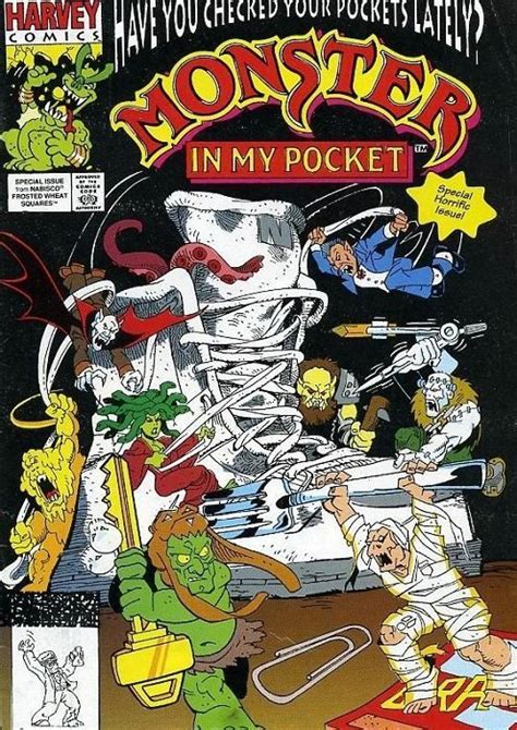 Monster in My Pocket 1 (Harvey Publications) - Comic Book Value and Price Guide