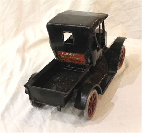 Bargain John's Antiques | Buddy L Pressed Steel Antique Flivver Toy Truck - Bargain John's Antiques