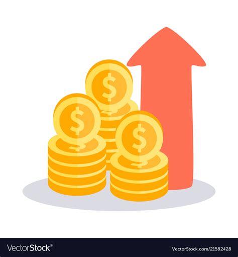 Profit money icon Royalty Free Vector Image - VectorStock