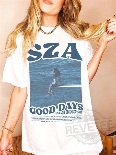 Vintage SZA Shirt Sza Good Days Graphic Tee Sza Merch SOS Tour 2023 Kill Bill - Revetee