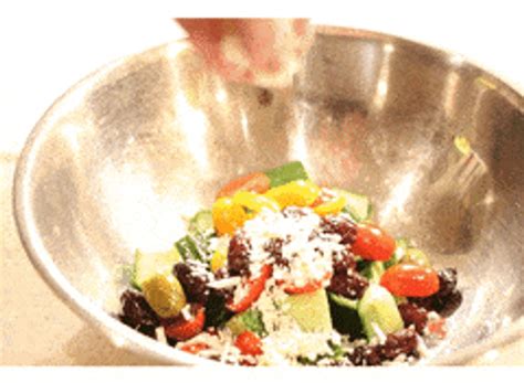 Greek Salad Bowl Toss GIF | GIFDB.com