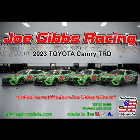 2023 NASCAR Toyota Camry Joe Gibbs Racing Insterstate Batteries 1/24 Multi Driver - Chuck's ...