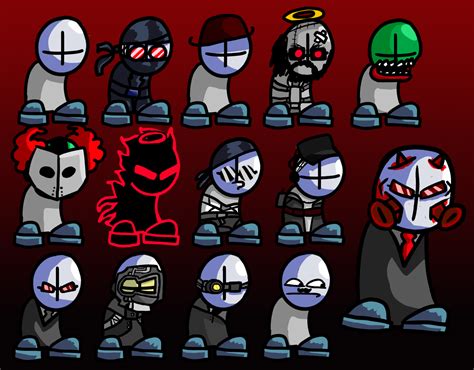 Madness Combat Characters by AlfredAnimates on Newgrounds