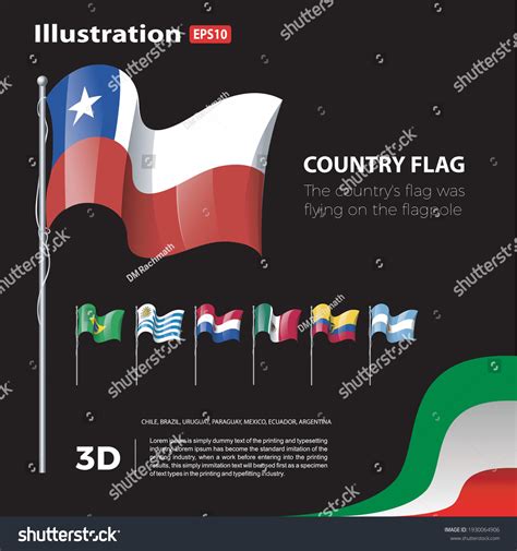 Vector Illustration World Flags Country Flag Stock Vector (Royalty Free ...