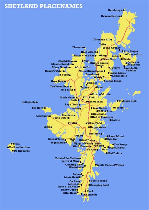 The road from Longa Tonga to Willa Minga Honga: Shetland and Orkney placenames – twentyone