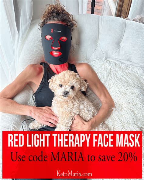 Red Light Therapy Face Mask - Maria Mind Body Health