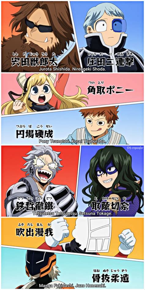 CLASS 1B | My hero academia episodes, My hero academia, Hero