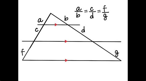 Proportions In Triangles Quiz Part 2