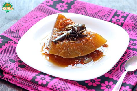 Calabaza en tacha o dulce de calabaza. Receta | Cocina Muy Facil