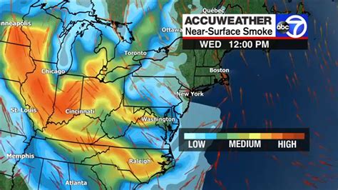 Smoke from Canadian Wildfires Impacts Tri-State Air Quality Again ...