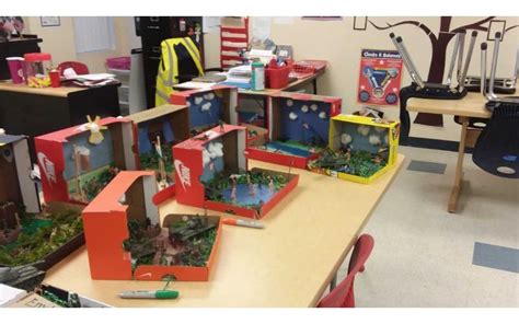 Shoebox dioramas from back in elementary school days : r/nostalgia