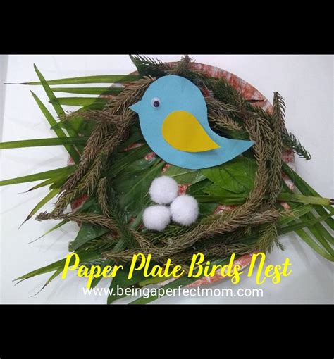 Paper Plate Spring Bird's Nest Craft Kit Makes 12 Oriental Trading ...